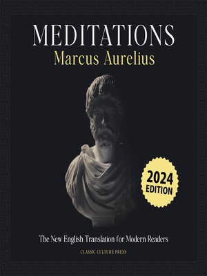 cover image of Meditations--Marcus Aurelius